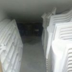 Orden en el depósito de mobiliario