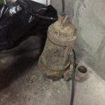 Bomba aguas servidas en malestado